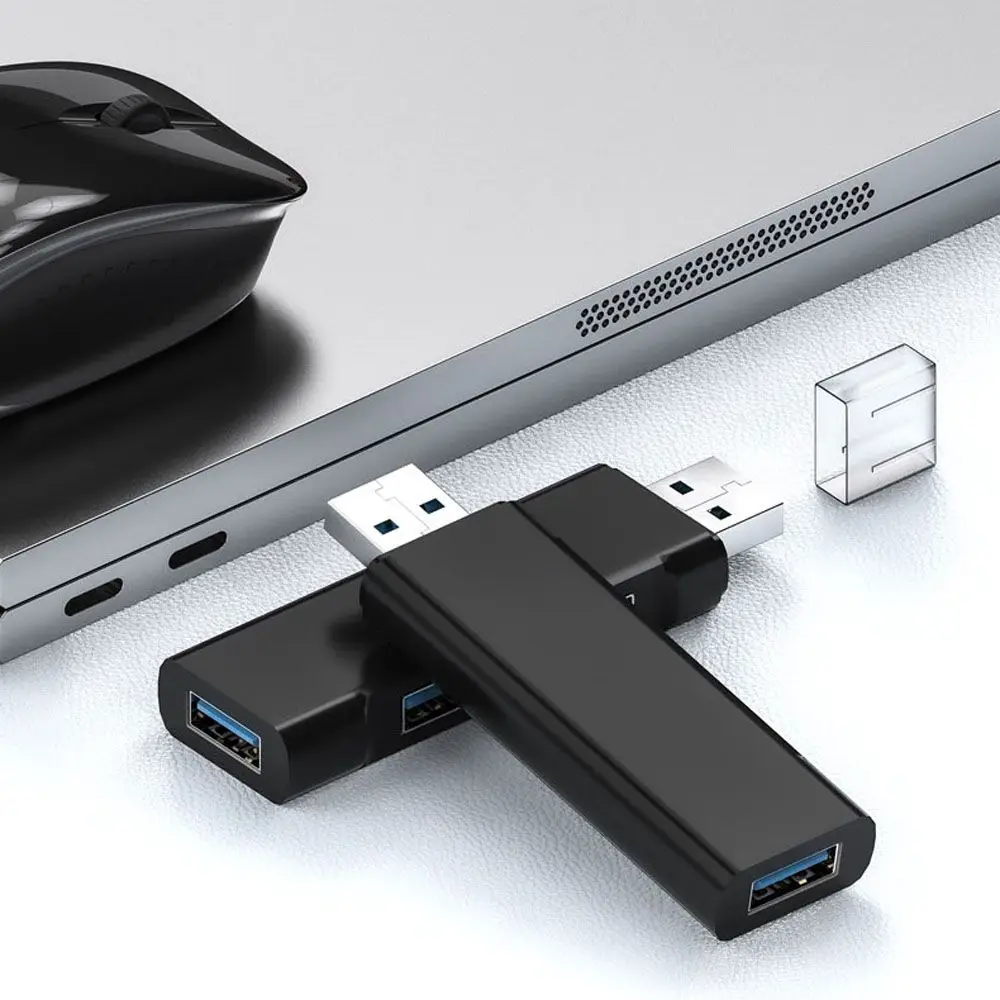 1 Предмет USB Хъб За Преносими КОМПЮТРИ Здрав Преносим Удължител USB3.0 Сплитер Високоскоростен Адаптер За Компютърна Периферия