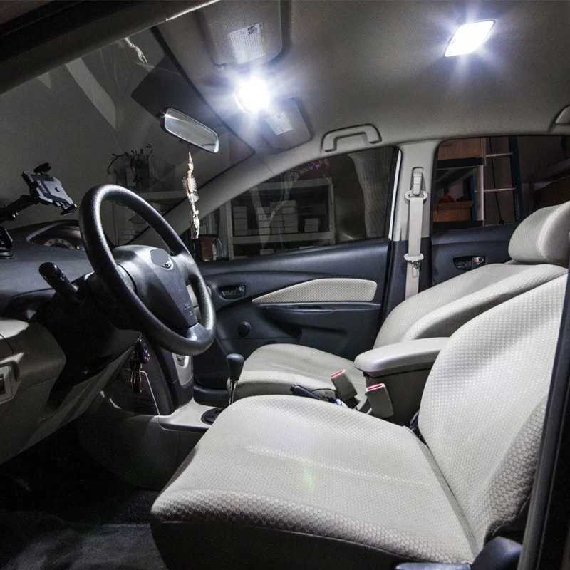 11x Авто Canbus LED Лампа За Четене на Карти, Комплект За Интериора на Honda Ridgeline аксесоари 2006-2014 Куполна Оригиналният Лампа За Багажника Изображение 1 