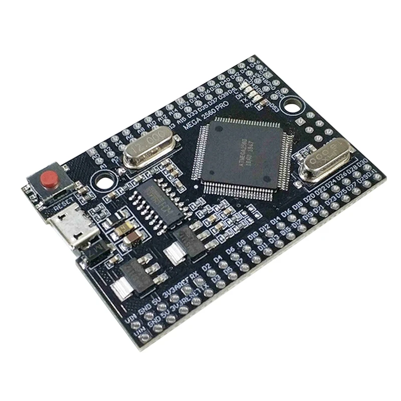 3 БР., такса MEGA 2560 PRO, Вграден чип CH340G/ATMEGA2560-16AU с гнездовыми конектори, съвместими за Arduino Mega2560 направи си САМ Изображение 5 