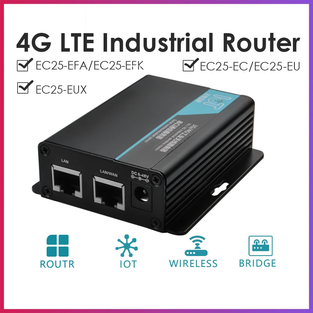 4G / 3G LTE Рутера OpenWRT път на 2.4 Hz 300 М с оптимизиран за интернет на нещата 