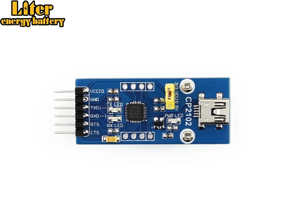 CP2102 Модул CP2102 USB към UART едно-чип USB към UART Конвертор за прехвърляне на данни Такса за разработка