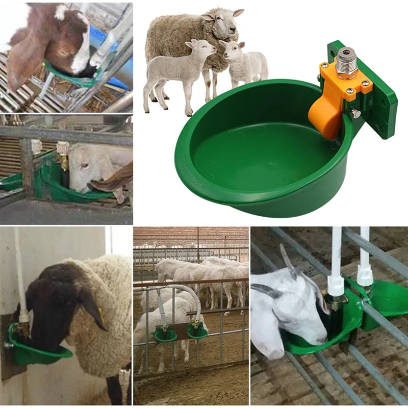 Автоматична Пластмасова Пиенето За Свине и Овце Сензорен Тип За отглеждане Фабрика За Хранене на Свине майки Удебелена Пиенето На Вода Изображение 1 
