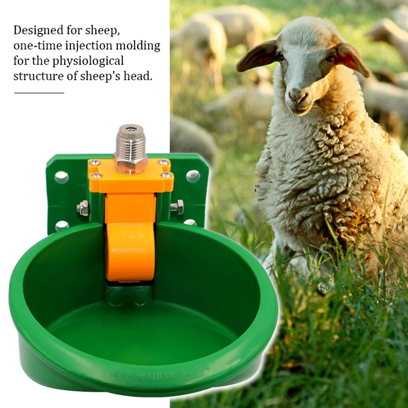 Автоматична Пластмасова Пиенето За Свине и Овце Сензорен Тип За отглеждане Фабрика За Хранене на Свине майки Удебелена Пиенето На Вода Изображение 3 