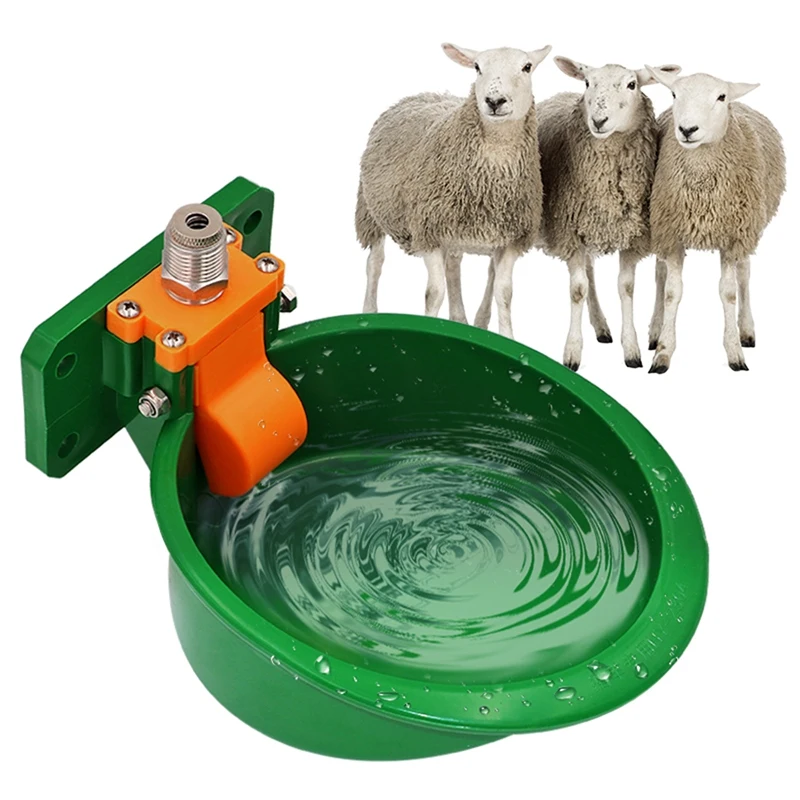 Автоматична Пластмасова Пиенето За Свине и Овце Сензорен Тип За отглеждане Фабрика За Хранене на Свине майки Удебелена Пиенето На Вода Изображение 5 