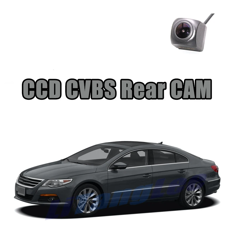 Автомобилна Камера за обратно виждане CCD CVBS 720P За Volkswagen VW Passat CC 2008 ~ 2014 Обратно за Нощно виждане WaterPoof Парковочная Резервно Помещение