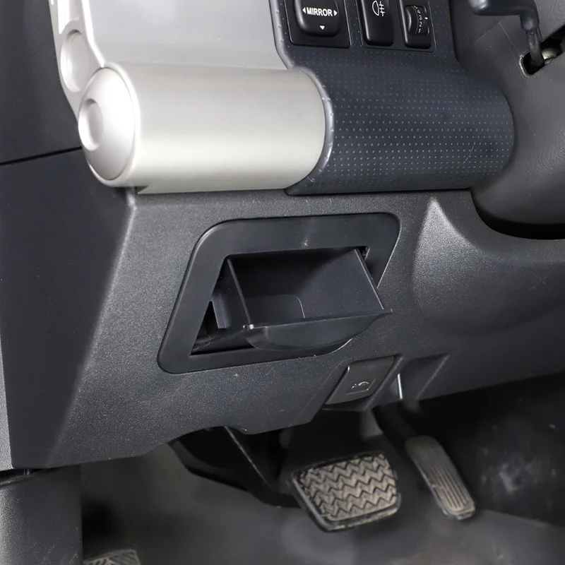 За Toyota FJ Cruiser 2007-2021 Авто Блок Предпазители Контейнер За Монети кутии За Съхранение Тава Притежателя на Черен ABS Пластмаса Предпазители Кутията Аксесоари Изображение 4 