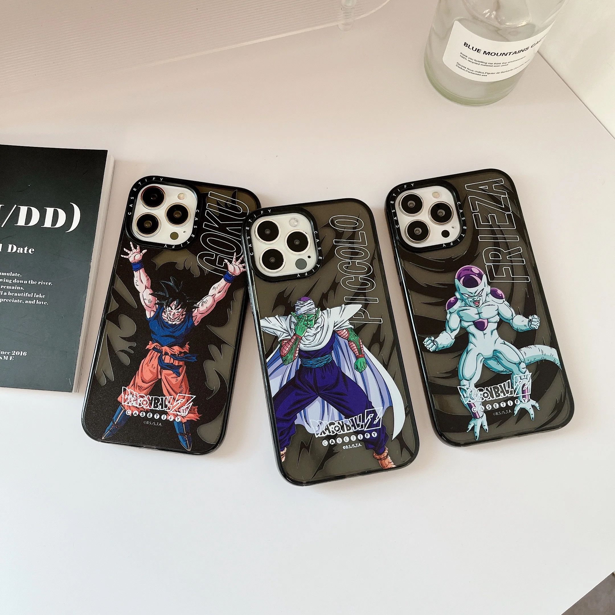 Калъфи за телефони Black Dragons Balls Gokus за iPhone 14 13 12 11 Pro Max XR XS MAX 8 X 7 SE 2020 14promax design-casetify Изображение 0 