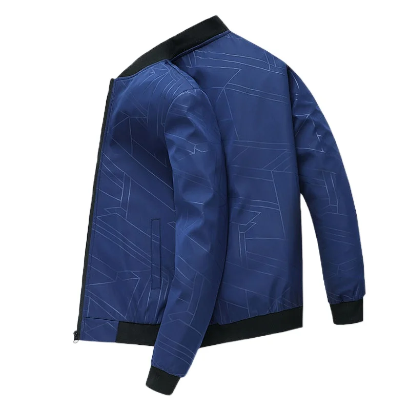 Мъжки яке пролет / есен облекло, нова ежедневни облекла за самоусъвършенстване на средно и по-младата възраст, тенденция мъжки яке, яке