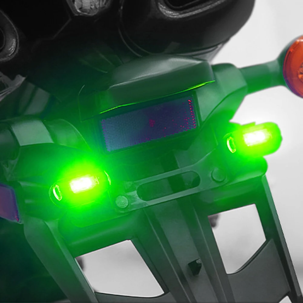Нов Мотоциклет електрически автомобил Включване на Светлините на светлинни ефекти светлини Безпилотни Мигащи Светлини Сигнални светлини Модифицирани Светлини без кабели Изображение 1 