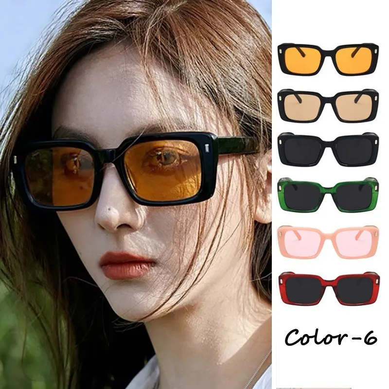 Нови Модни Реколта квадратни Слънчеви Очила 