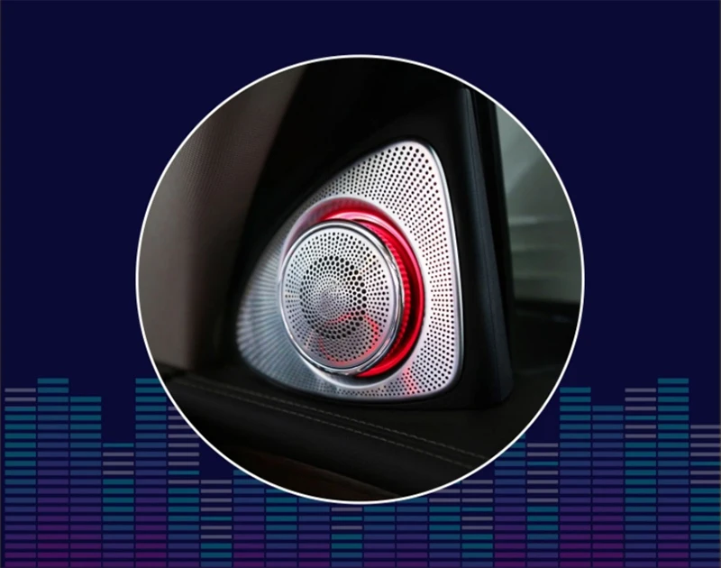 Подходящ за Mercedes-Benz new C-class C200l авто аудио въртяща се пищялка високо качество обрат високи честоти лесна инсталация Изображение 3 