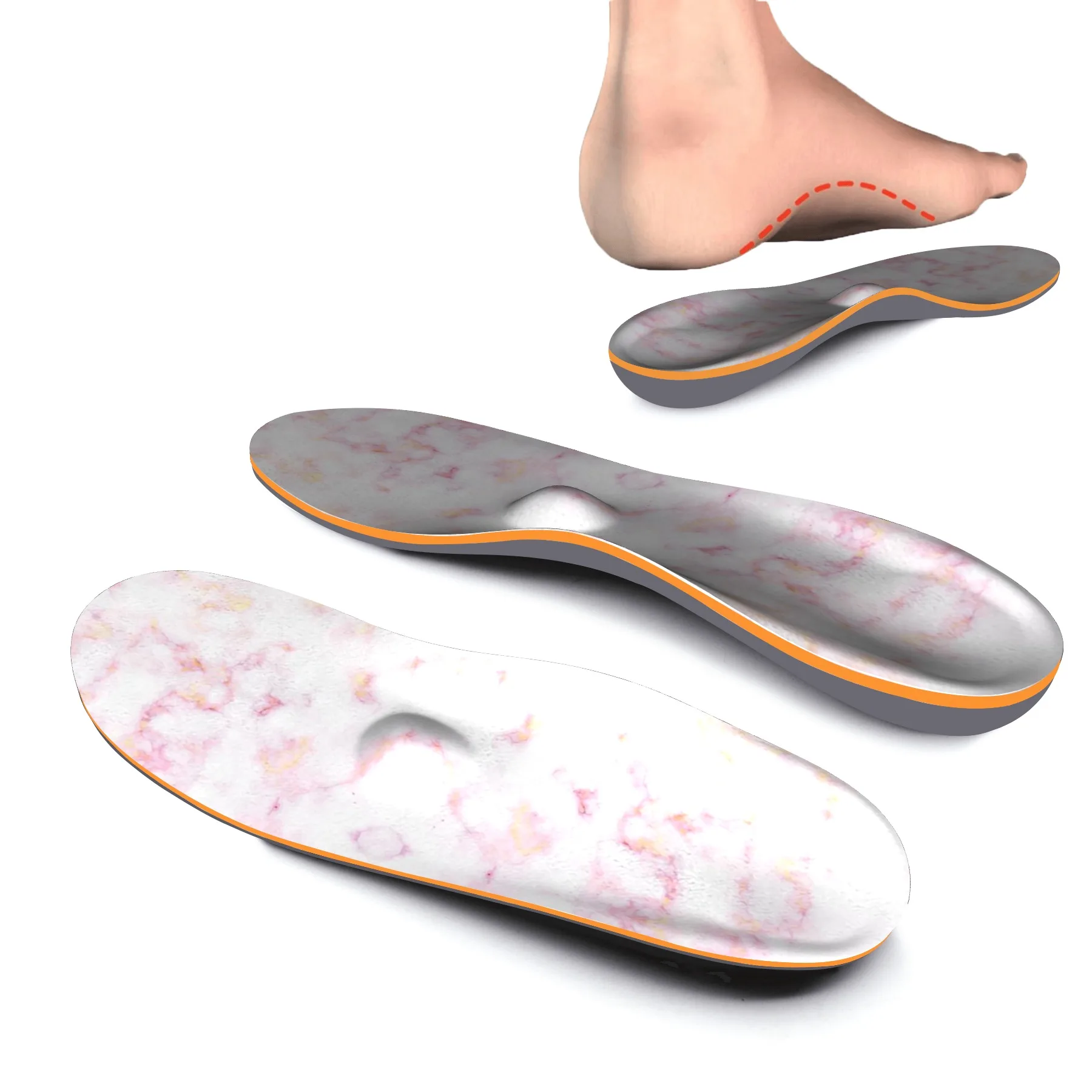 Струва Си Купите Стелки За Дамски Обувки Амортизационен Паркур Дишащи Стелки Изображение 5 