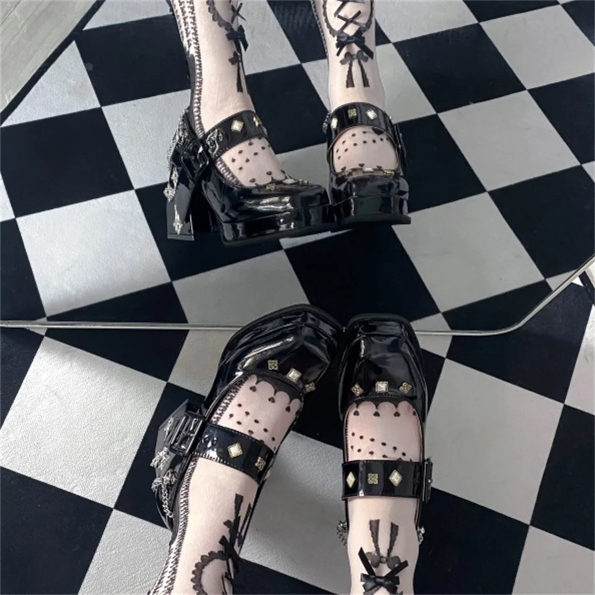 Японски Стил, Обувки за Cosplay в стил Лолита