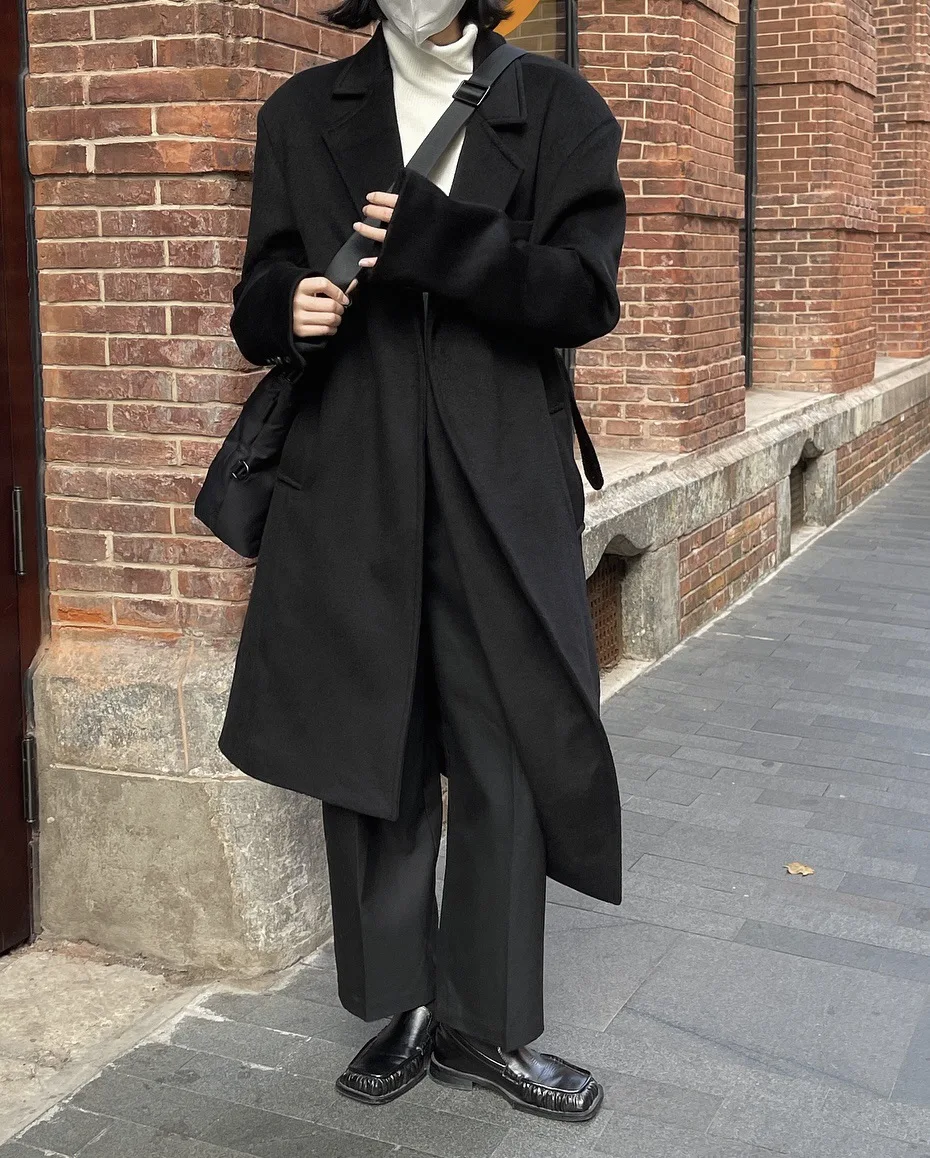 зимно дамско дълго палто