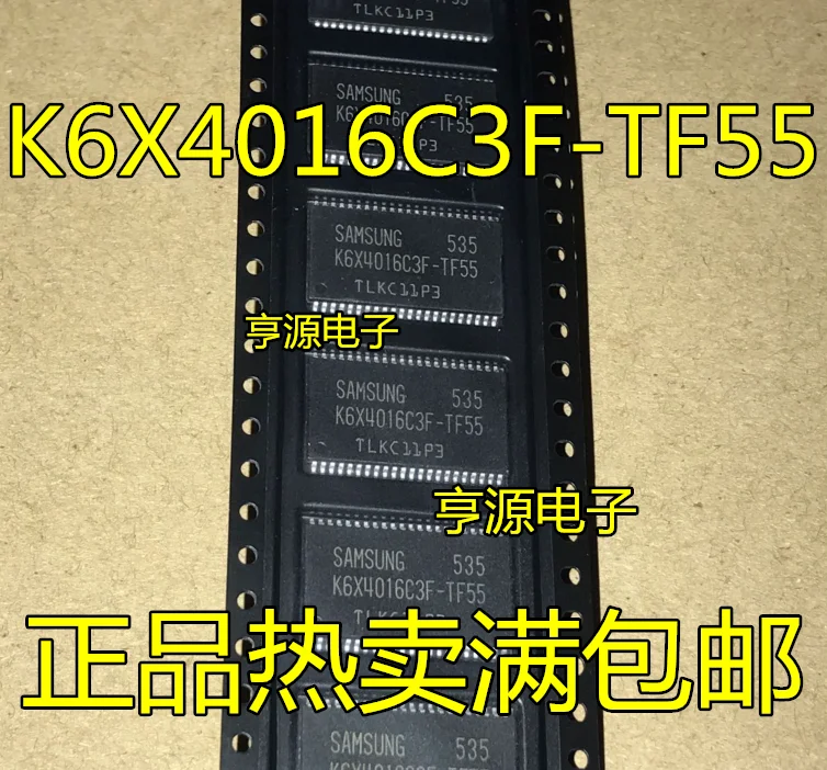 10 бр. оригинален нов K6X4016C3F-UF55 K6X4016C3F-TF55 K6X4016T3F-TF70 на чип за памет Изображение 0 