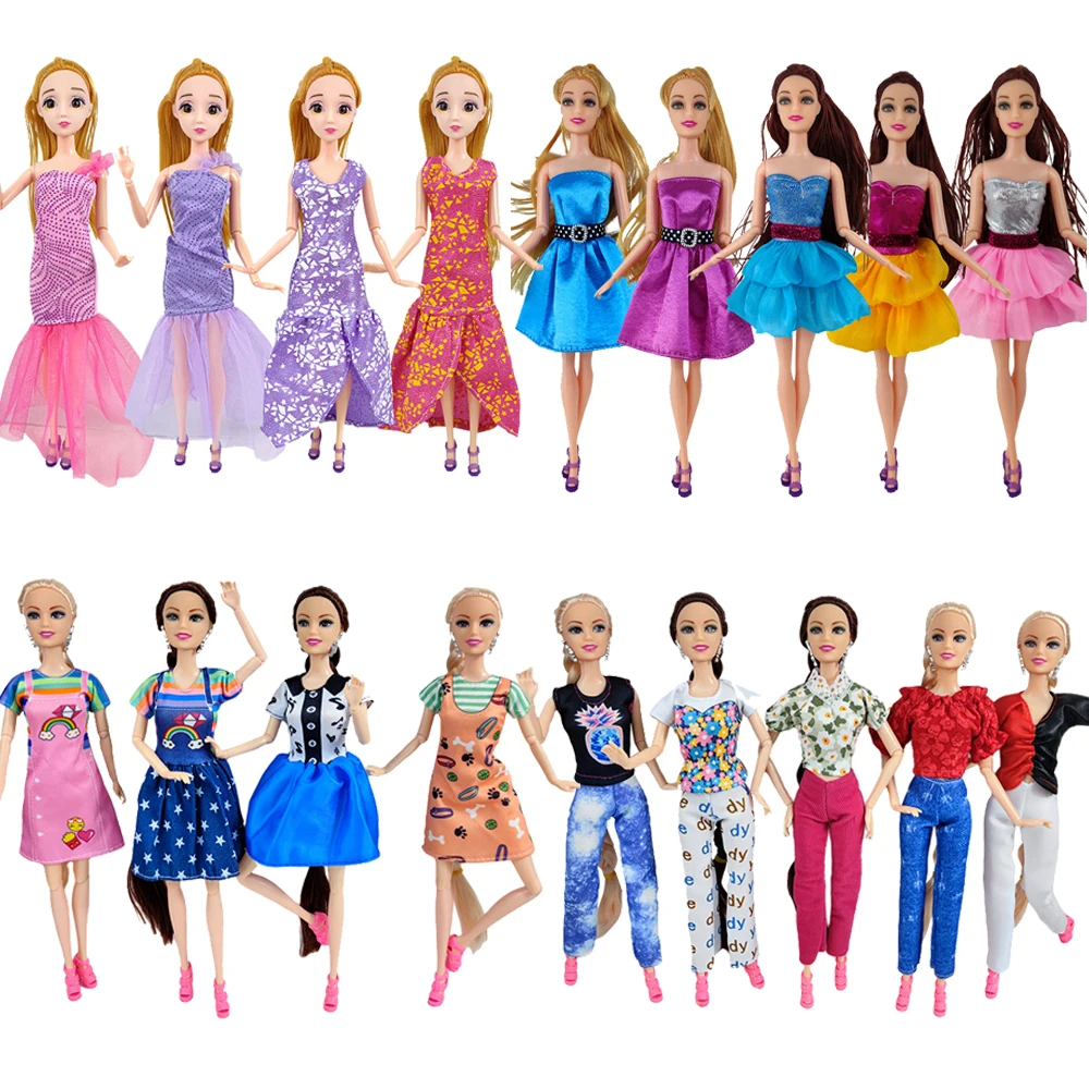 30 см Кукла Рокля Облекло DIY Прекрасно Дете Барби Кукла Мода 1/6 BJD Blythe Обличам Кукла и Аксесоари Игралната Къща, Подарък Играчка