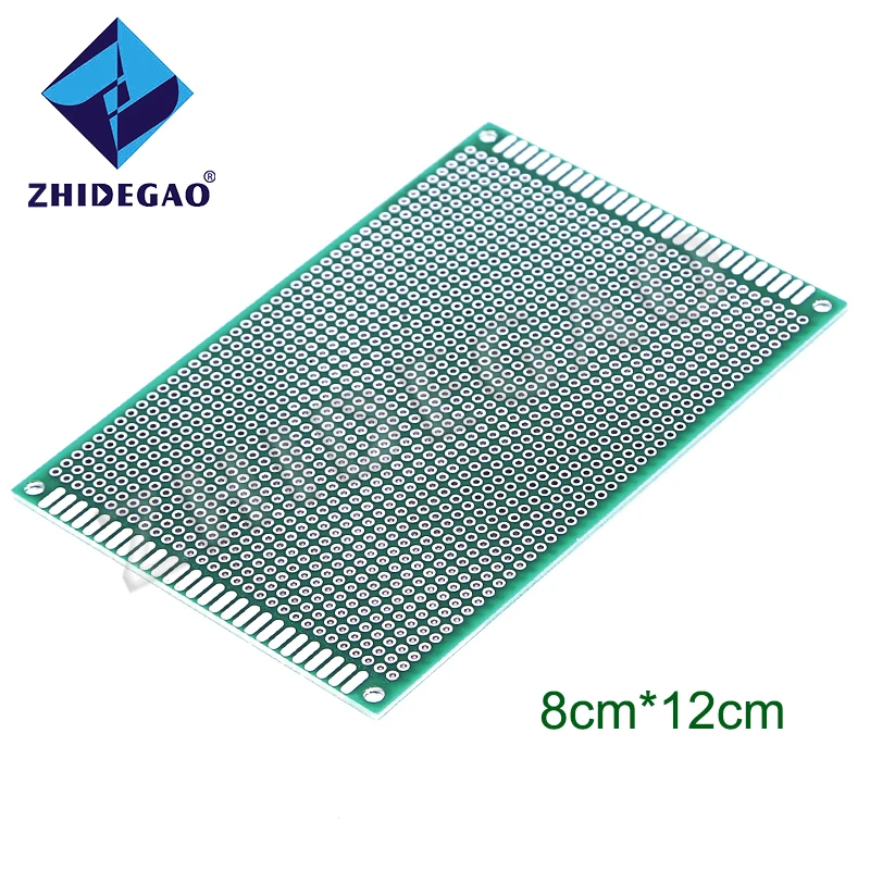 8x12 см, Двустранен Прототип на Печатната Платка Сам Универсална Печатна Платка ZHIDEGAO