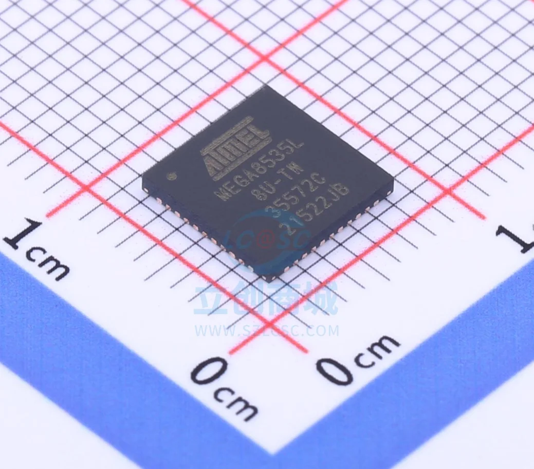 ATMEGA8535L-8MU Осъществяване VQFN-44 Нов Оригинален оригинален чип IC (MCU/MPU/SOC)