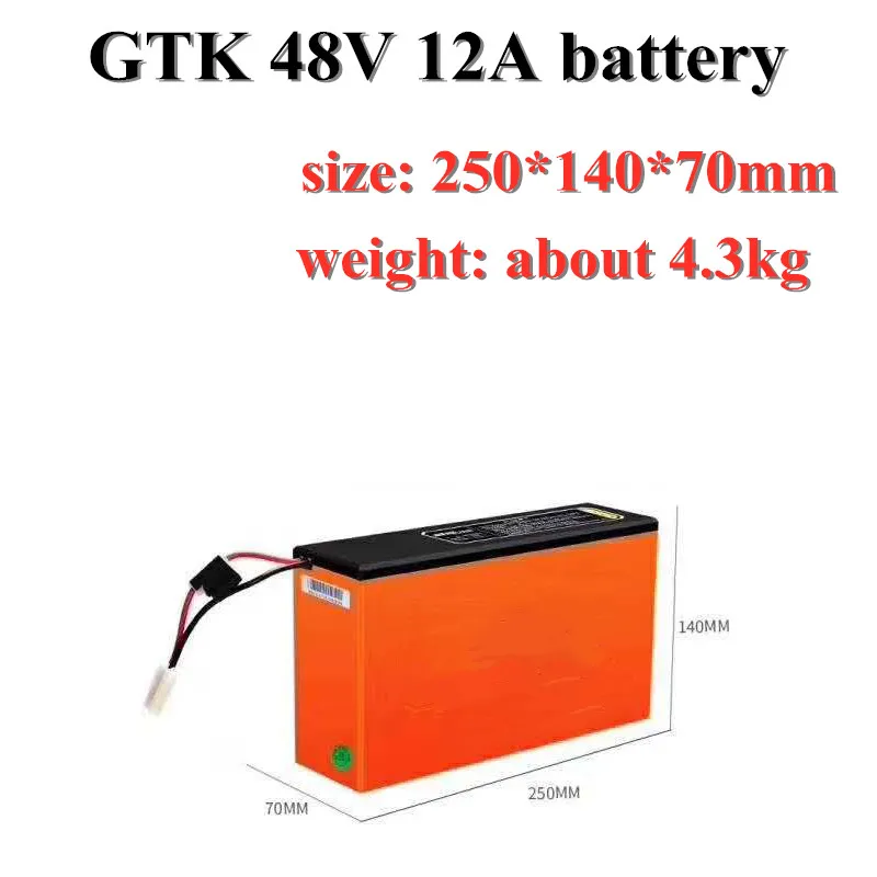 GTK висококачествена литиева батерия 48 12Ач, сверхдлинная гаранция, пълна мощност, за да се ebike, скутери и лодки и така нататък.