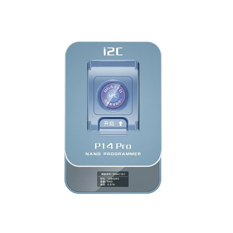 I2C P14 PRO Nand Програмист За iPad, iPhone X 14PM HDD Лилаво Режим на Екрана DFU Четене на Запис на Данни Отвязать Wifi Bluetooth СЕРИЕН Номер