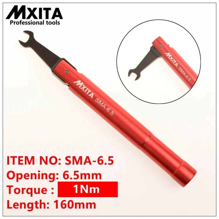 MXITA SSMA динамометричен ключ RF конектор откриването на 6,5 ММ и оптичен кабел Коаксиален Адаптер конвертор Директен позлатени гаечен ключ