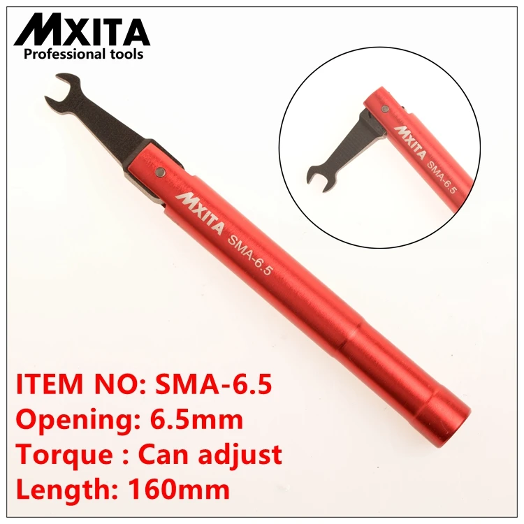 MXITA SSMA динамометричен ключ RF конектор откриването на 6,5 ММ и оптичен кабел Коаксиален Адаптер конвертор Директен позлатени гаечен ключ Изображение 2 