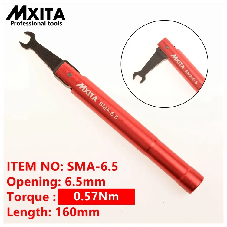 MXITA SSMA динамометричен ключ RF конектор откриването на 6,5 ММ и оптичен кабел Коаксиален Адаптер конвертор Директен позлатени гаечен ключ Изображение 3 