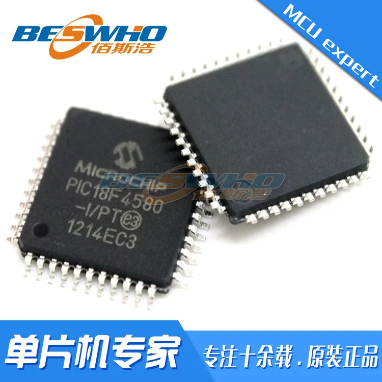 PIC16F747-I/PT QFP44 SMD MCU едно-чип микрокомпьютерный чип IC е абсолютно нов оригинален точка Изображение 0 