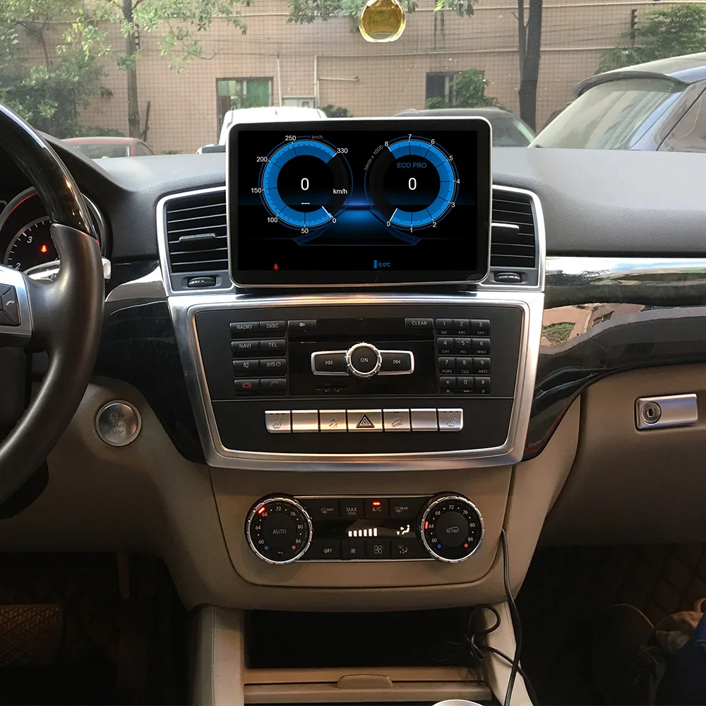 ZJCGO Автомобилен Мултимедиен Плейър, Стерео Радио GPS DVD Навигация Android Екран на Системата за Mercedes Benz GLS X166 GLS350 GLS400 Изображение 4 