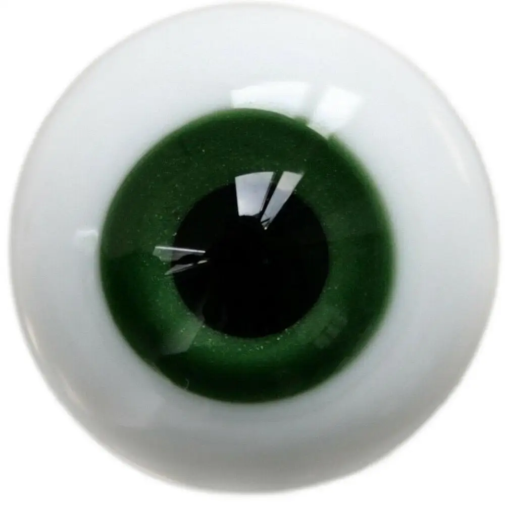 [wamami] 16 мм Зелени Очи Стъклени Очи Дрешки За кукли BJD Dollfie Изображение 0 