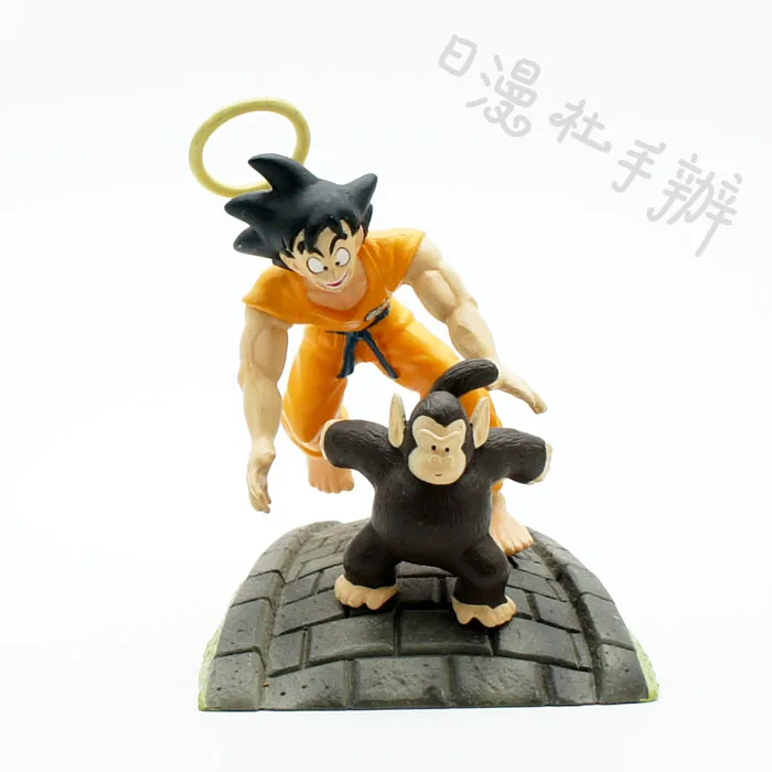 БАНДАЙ Dragon Ball Фигура от son Goku Улов Гориллу Седем Звезди, Яйце MegaHouse Ex Cashapou Модел Играчки Изображение 1 