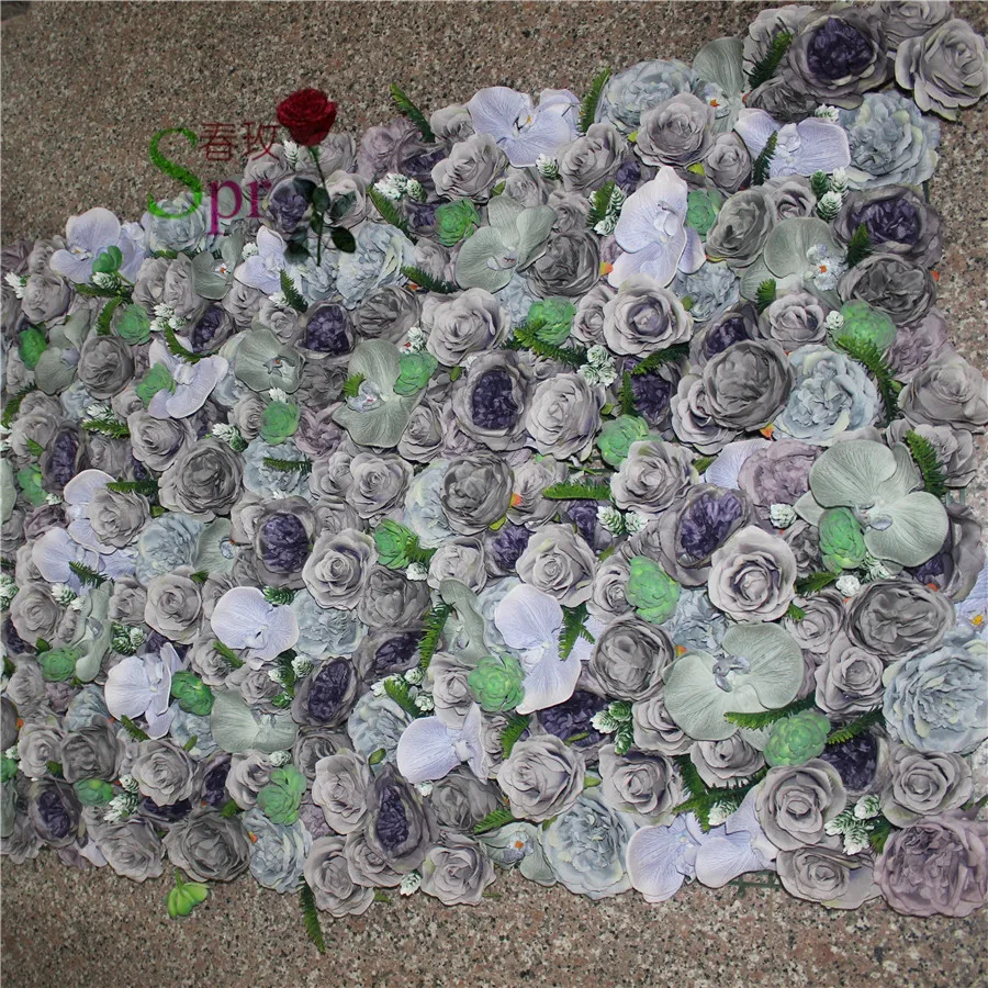 Високо качество на лондонската цветна стена SPR за сватбеното парти с цветя