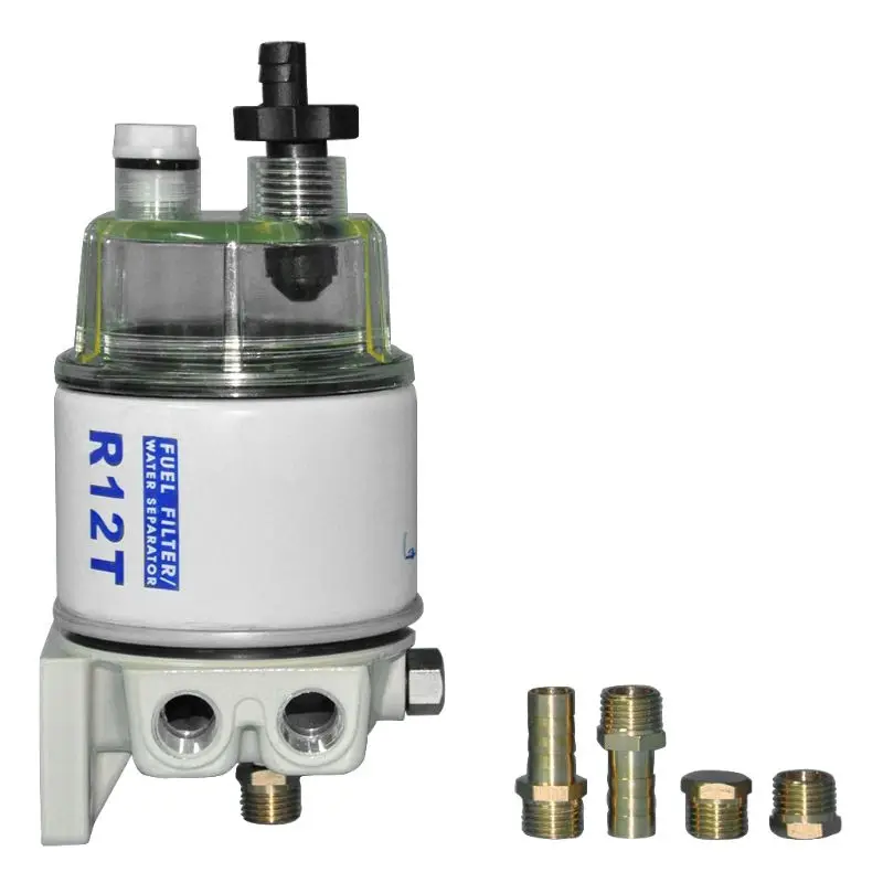 Двигател филтър Сепаратор на вода гориво Р12Т филтрира за чаши, филтър за авточасти пълна комбинирана Изображение 5 