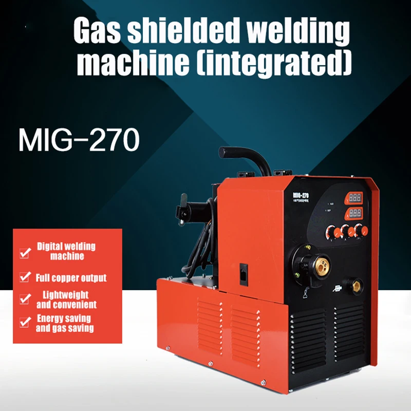 Заваряване Mig-270 напрежение ток опция СО2 защитен газ CO2 защитен газ защитен заваръчни машини