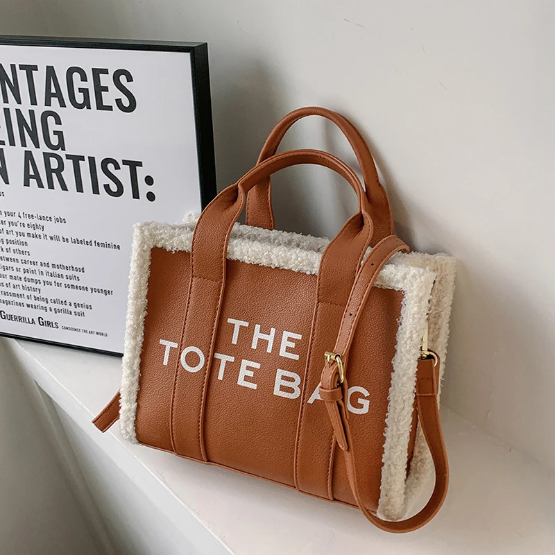 Луксозни Дизайнерски Чанти-тоут за Жени от Изкуствена Кожа, Маркови Ръчни Чанти на Рамо, Женски Голяма Чанта през Рамо, Високо Качество 2022