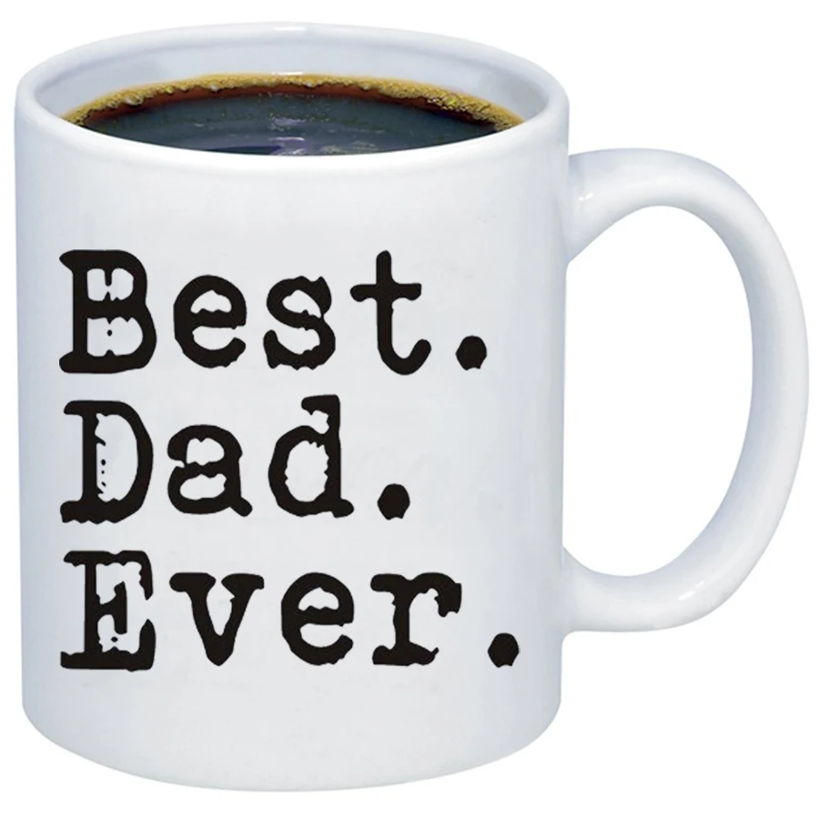 Най-добрият Татко Някога 350 мл Керамични Творческа Чаша Чай Кафе Бащата на Татко Подарък Чаша Изображение 0 