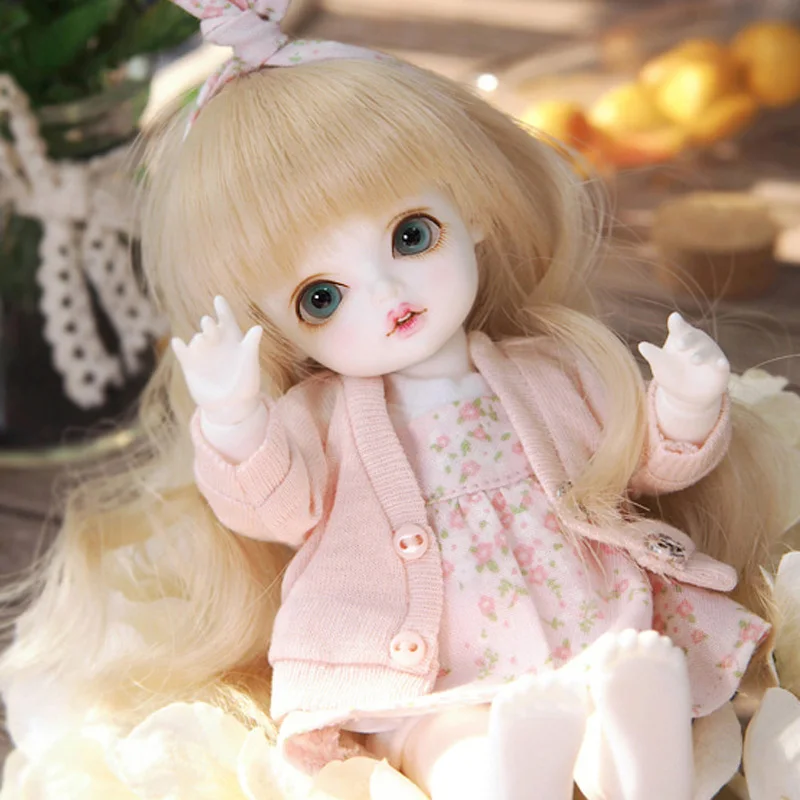 Нов Прием на 1/8 BJD Кукла чудесна Съвместна Кукла От Смола, За момиченце, Подарък За Рожден Ден
