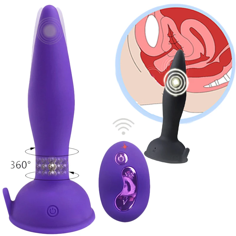 Секс-продукт от Секс играчки за жени Анален Вибратор Анален Накрайник Вибратор със Силен Вендузата Еротични Секс-Играчки за Възрастни, двойки секс-магазин