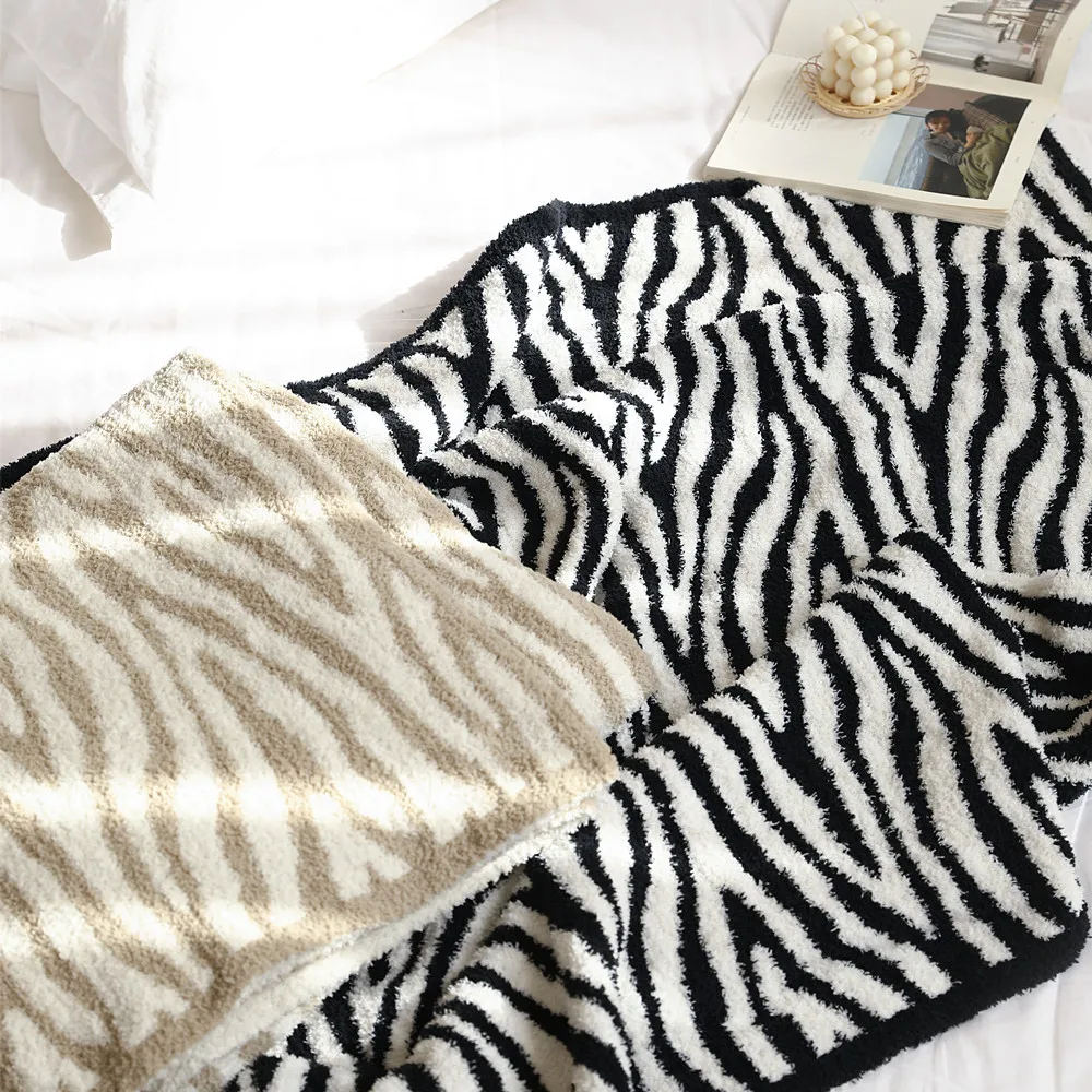 Супер меко текстурированное твърдо Декоративно одеяло хвърлят достъпно свързано одеало за диван комплекти