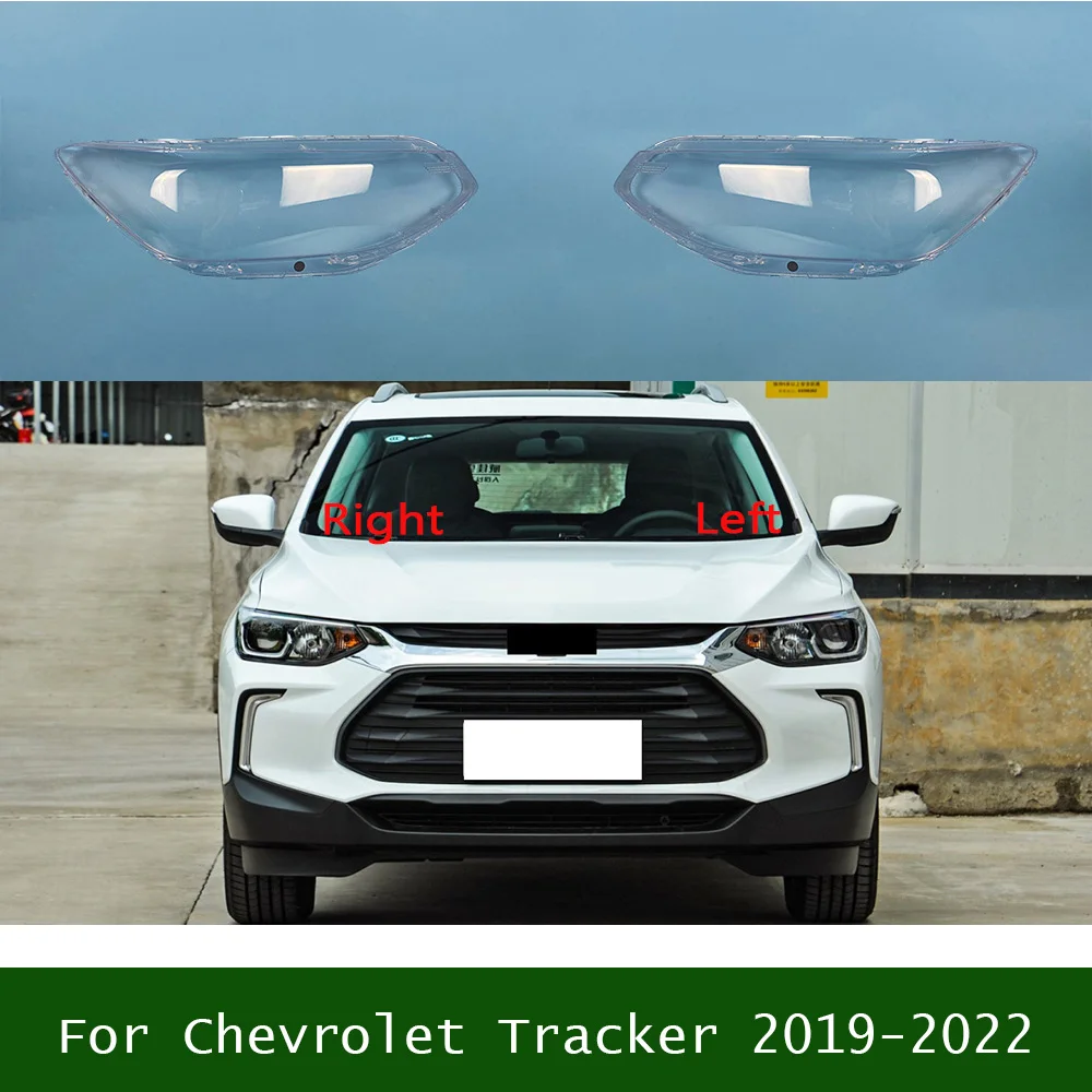Фаровете Прозрачен Капак Лампа Фарове Корпус От Плексиглас За Chevrolet Tracker 2019-2022 Изображение 0 