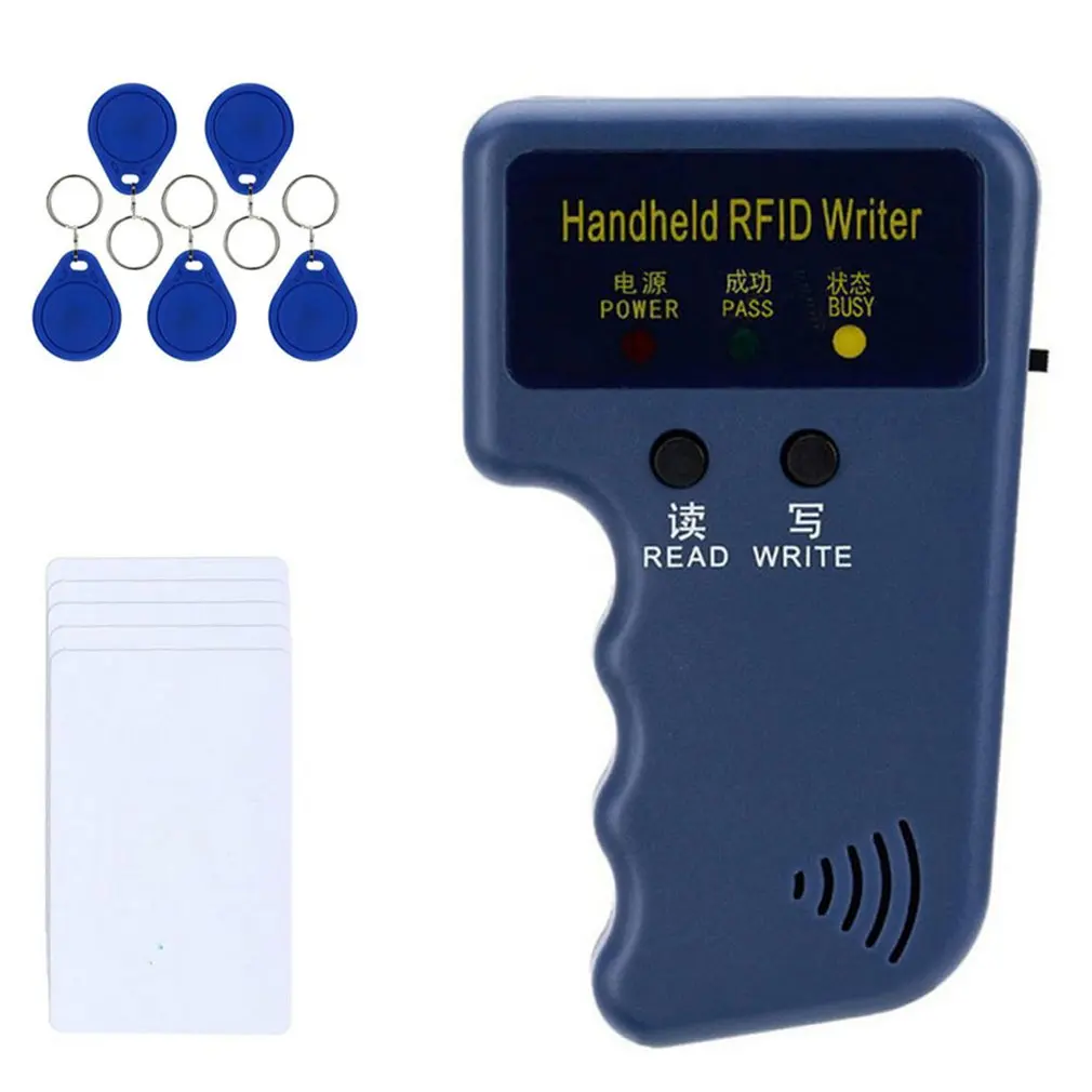 Четец на RFID карти Копирна Машина Писател Восъчни Програмист Презаписваем Идентификационни Ключодържатели Ръчна Копирна машина 125 khz
